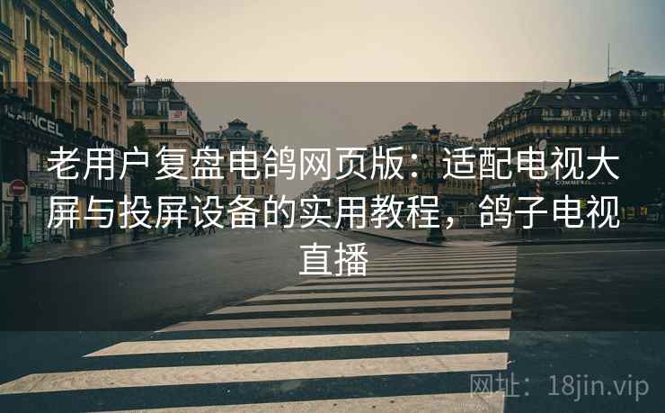 老用户复盘电鸽网页版:适配电视大屏与投屏设备的实用教程,鸽子电视直播