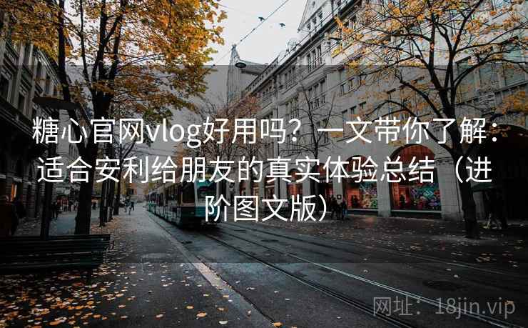 糖心官网vlog好用吗？一文带你了解：适合安利给朋友的真实体验总结（进阶图文版）