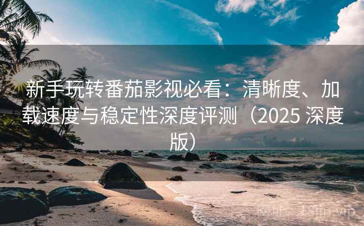 新手玩转番茄影视必看：清晰度、加载速度与稳定性深度评测（2025 深度版）